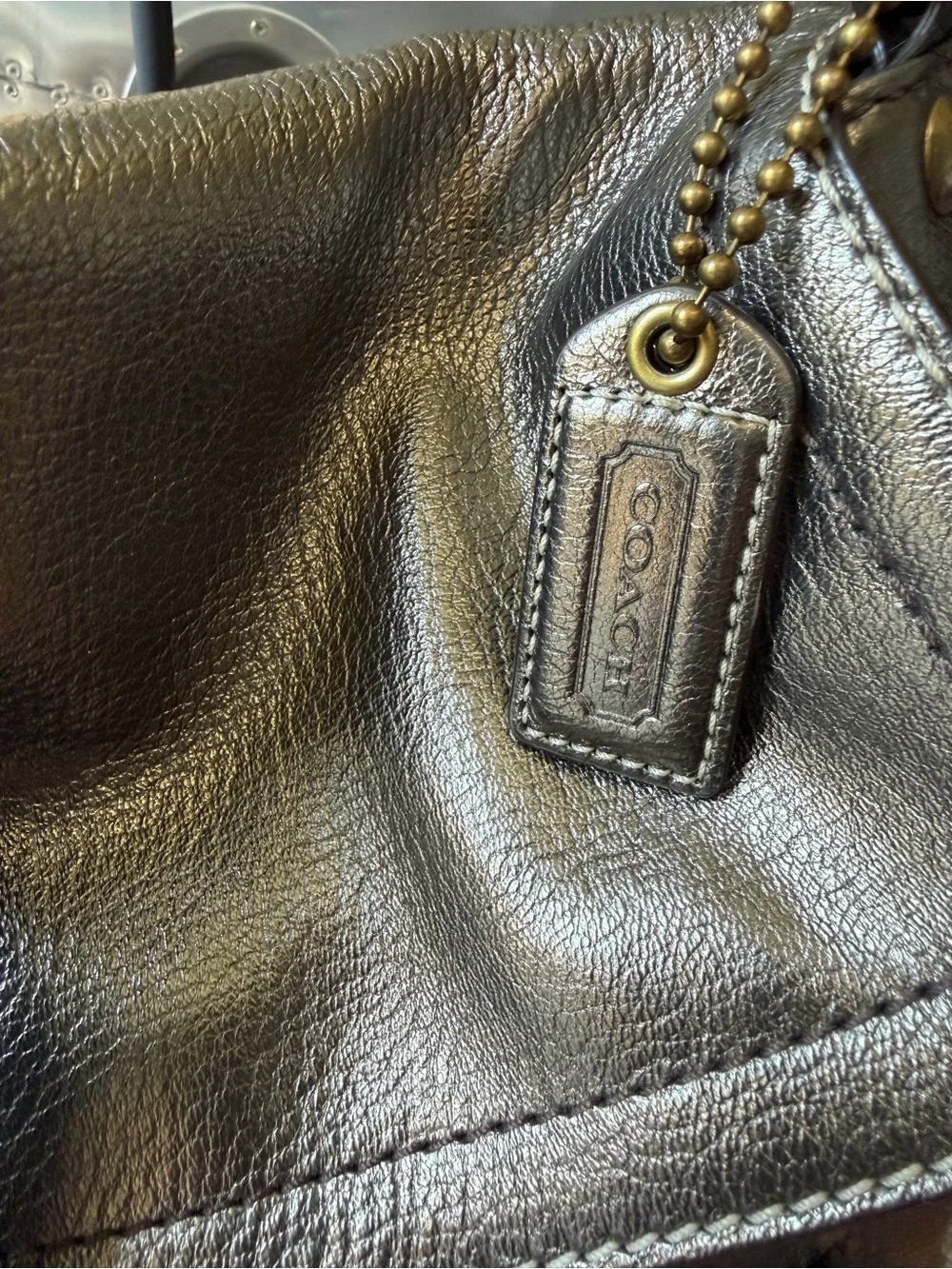 Coach stylish metallic